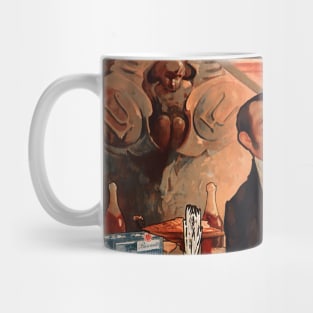 Biscuits and Champagne by A. Mucha Mug